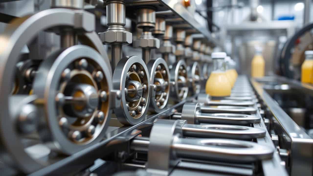 اهمیت روانکاری اصولی در صنایع لبنی و نوشیدنی با گریس خوراکی